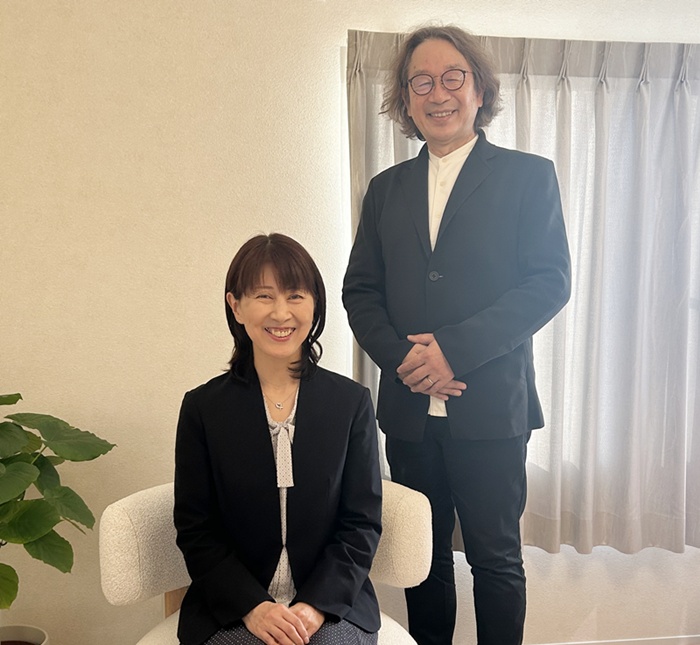 竹内嘉浩代表と狩野修代カウンセラー